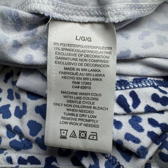 Ellen Tracy lounge set. Blue and white. Size L/XL - Picture 11 of 14